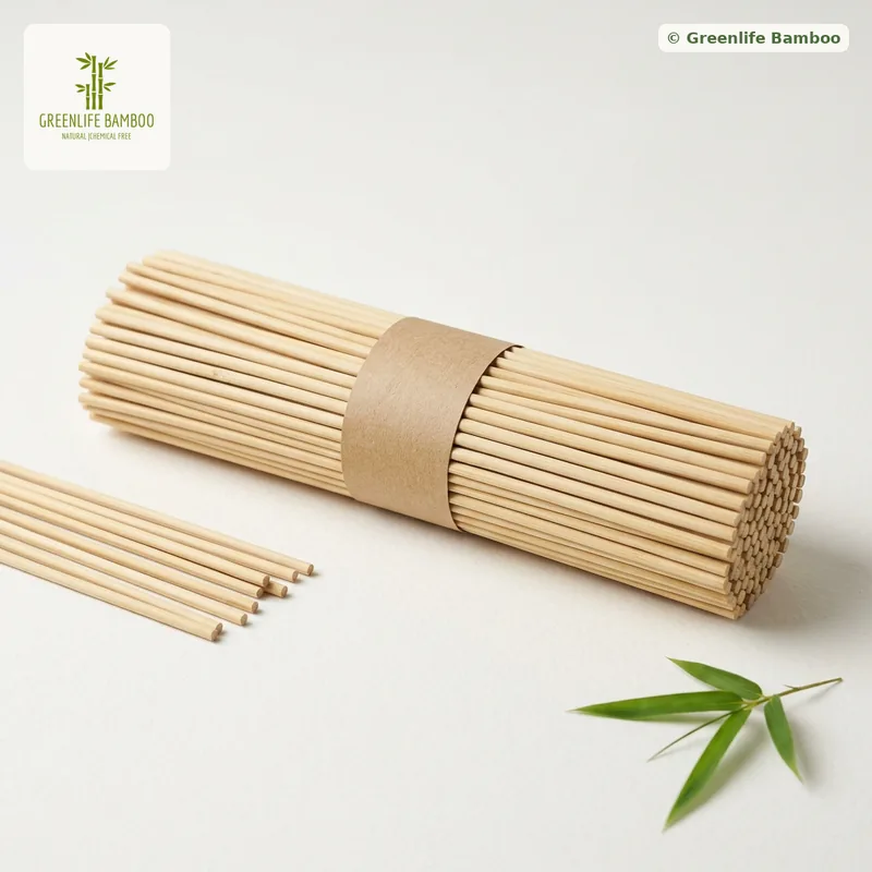 Balloon Stick — 40 cm, 2.5 mm · 100 pcs — bamboo product photograph