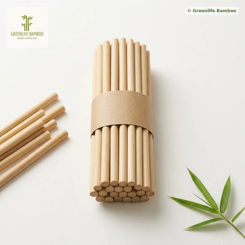 Bamboo Plain Stick — 7 inch, 4 mm · 1 kg bulk — bamboo product photograph