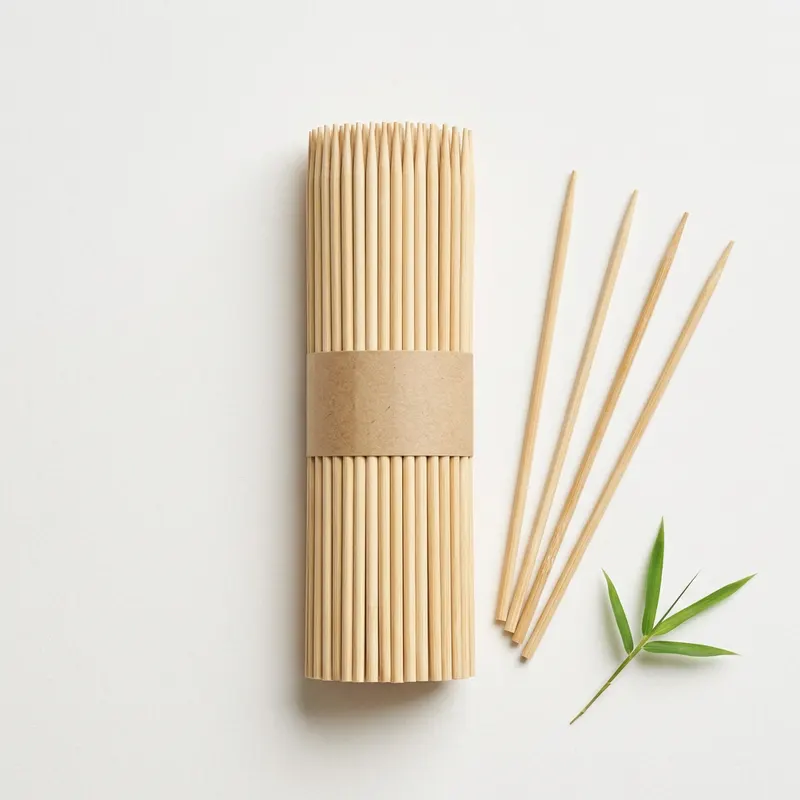 Bamboo Plain Stick — 9 inch, 4 mm · 1 kg bulk — bamboo product photograph