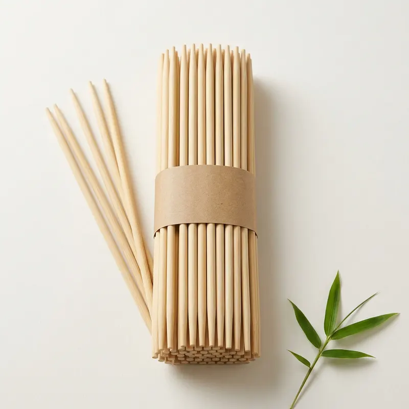 Bamboo Plain Stick — 14 inch, 4 mm · 1 kg bulk — bamboo product photograph