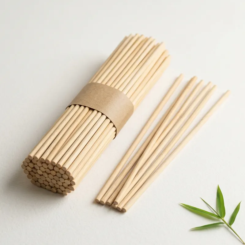 Bamboo Plain Stick — 16 inch, 4 mm · 1 kg bulk — bamboo product photograph