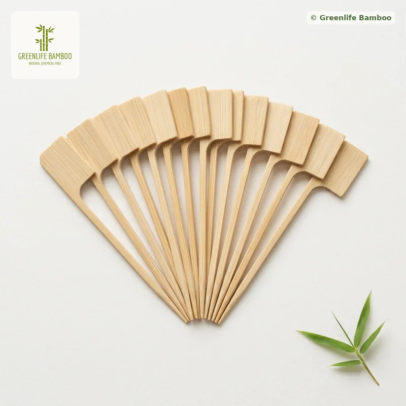 Bamboo Flag Skewer — 6 inch, 3 mm · 100 pcs — bamboo product photograph
