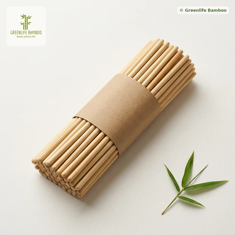 8 inch 4 mm Korean Hot Dog Sticks — bamboo product photograph