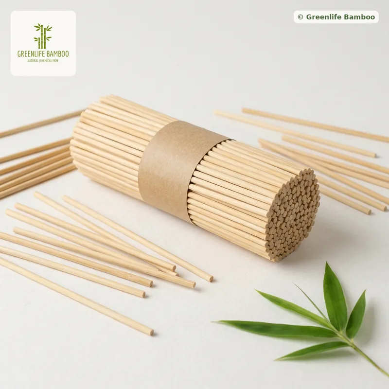 5 inch 3 mm Bamboo Lollipop Sticks — bamboo product photograph