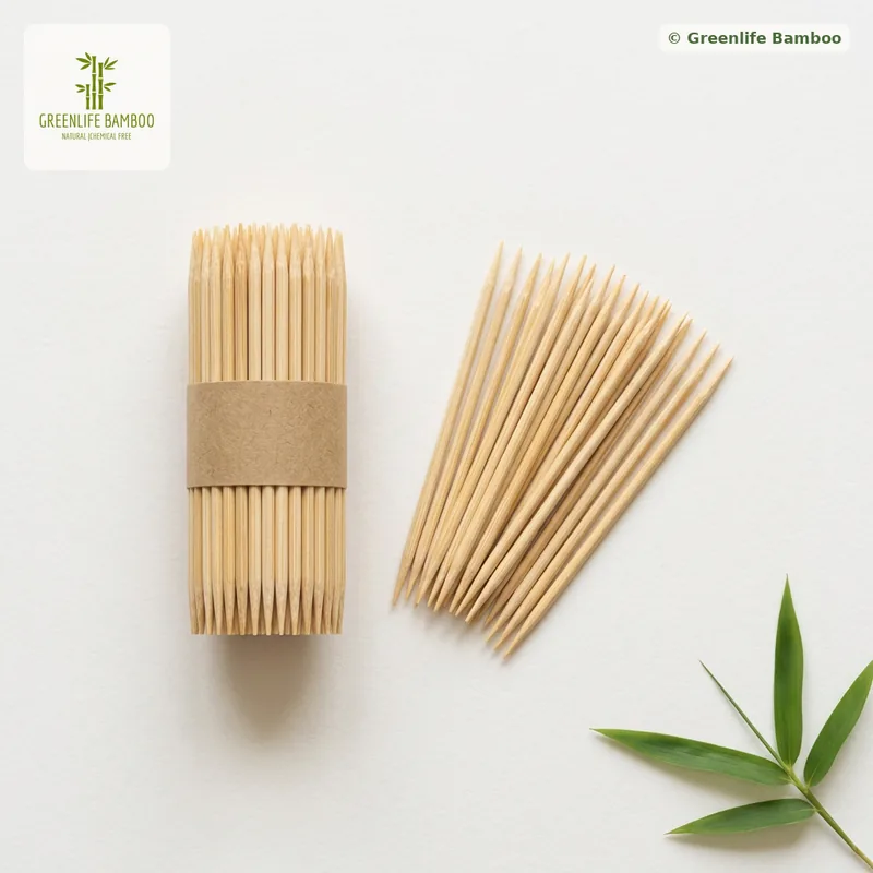 Bamboo Toothpick — 6.5 cm, 2 mm · 100 pcs — bamboo product photograph